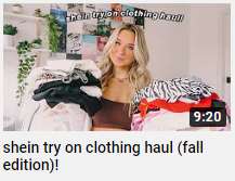 Her most popular videos include 